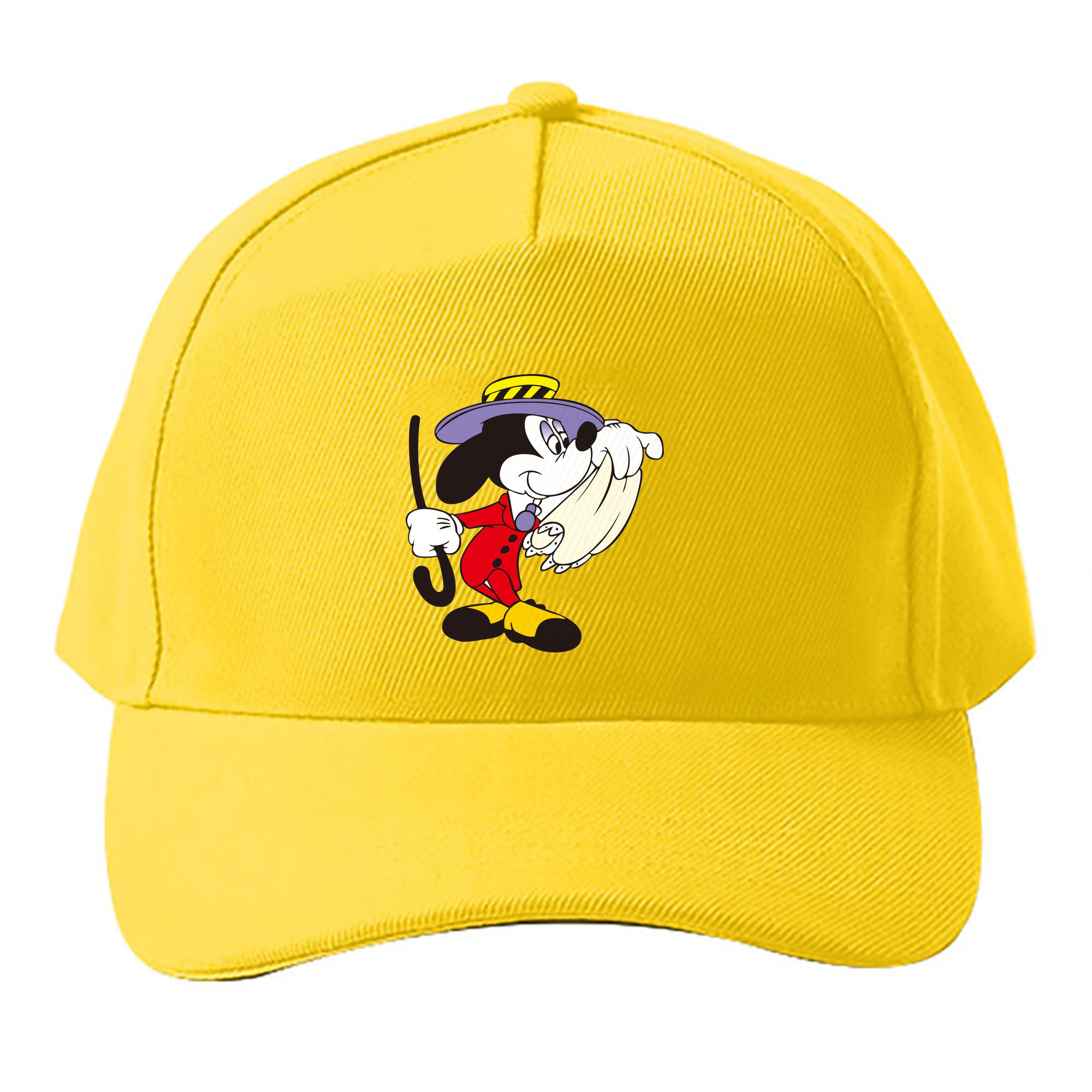 （画像用） ミッキーマウス Mickey Mouse ベースボールキャップ 綿100％ 男女兼用 帽子 スポーツ